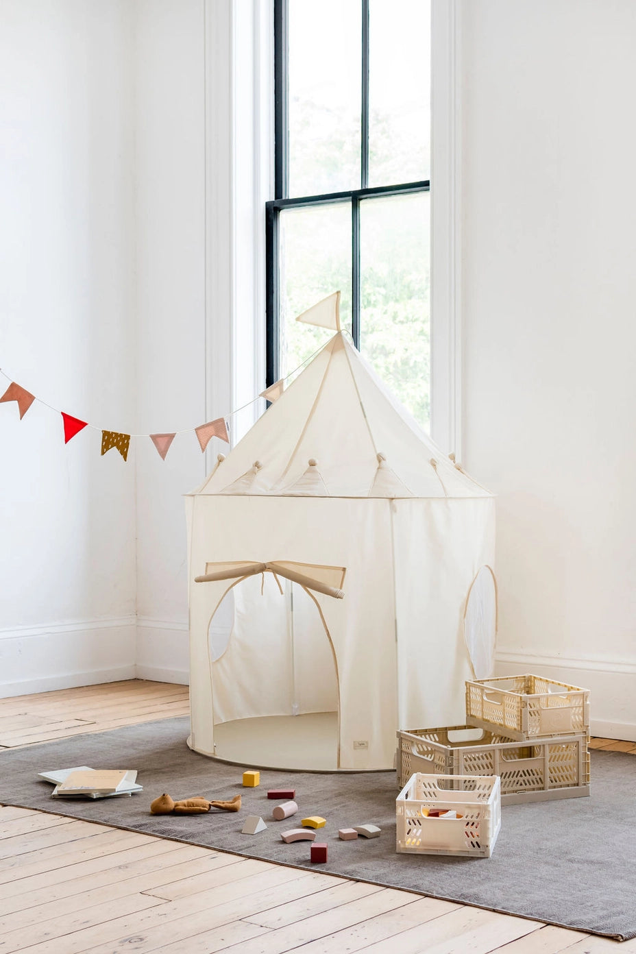 Speeltent Castle - Beige / Creme